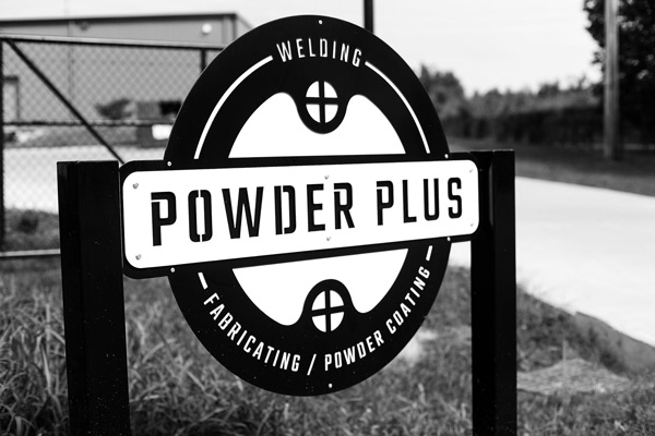 powder plus inc sign